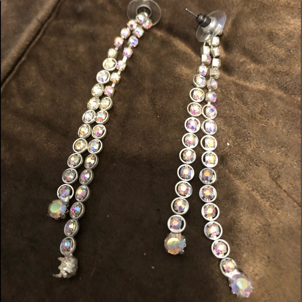 Swarovski Crystal Dangling Earrings